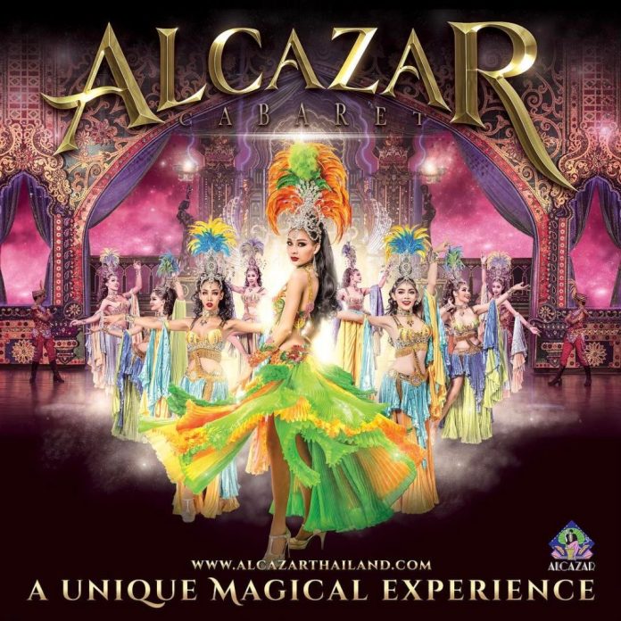 Alcazar show – một trong những chương trình nghệ thuật đình đám nhất xứ sở chùa Vàng (Nguồn: Instagram @alcazarshowpattaya)