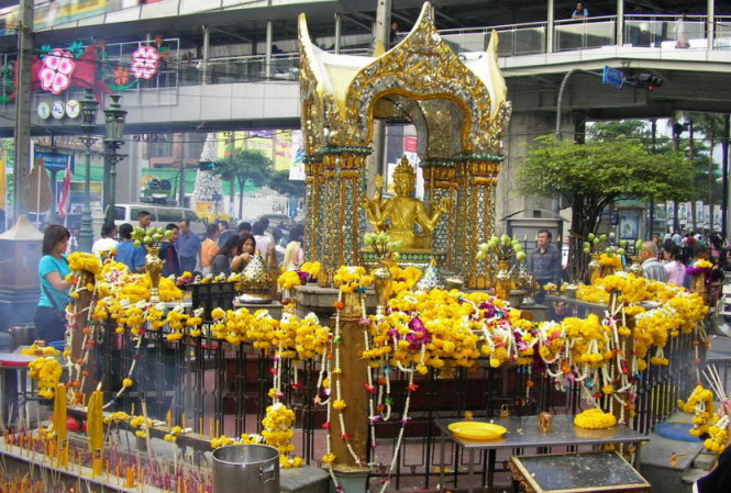 Chùa Phật 4 mặt Thái Lan ở đâu
