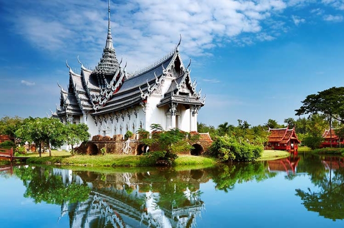 Ngôi chùa Chiang Mai thu nhỏ