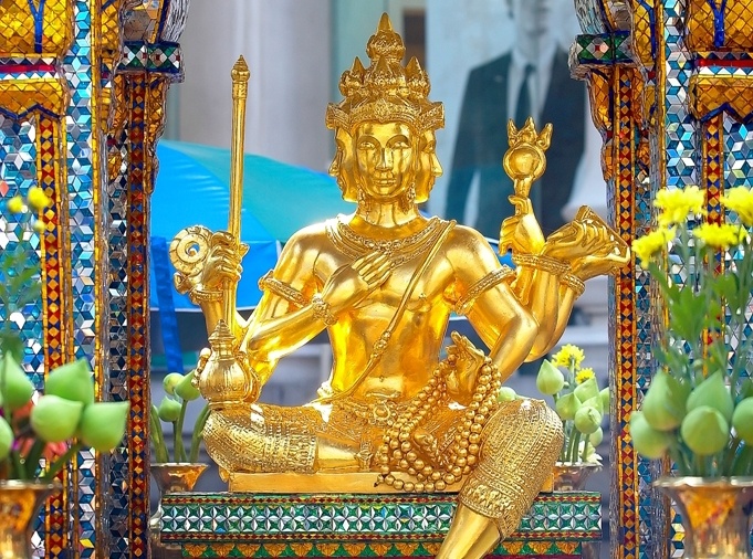 Sự tích Phật bốn mặt Thái Lan